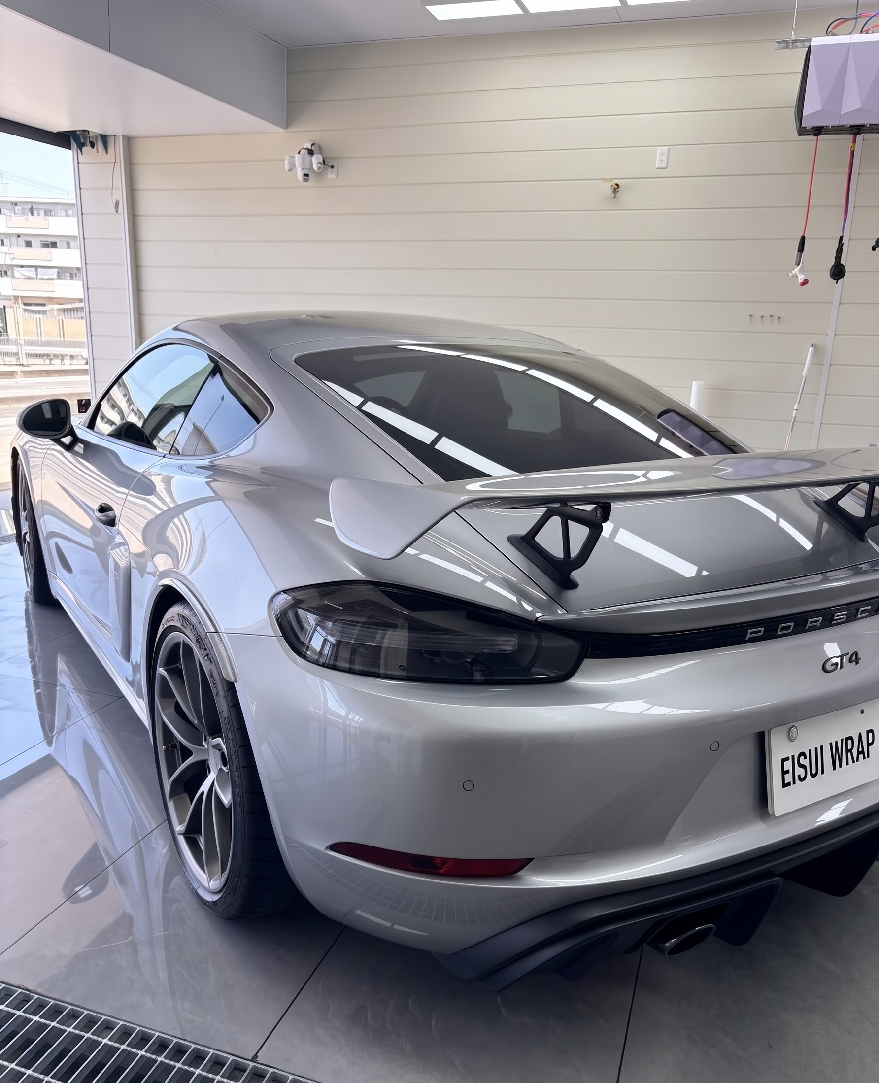 EISUI WRAP ポルシェ カーラッピング 堺市 西宮