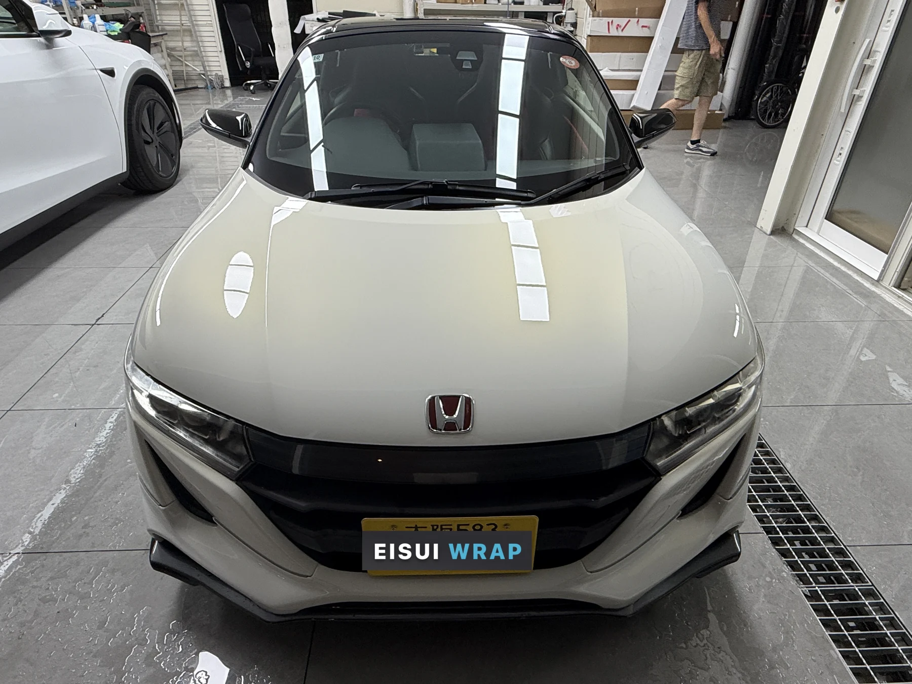 ホンダ S660 フロントセット透明PPF施工後