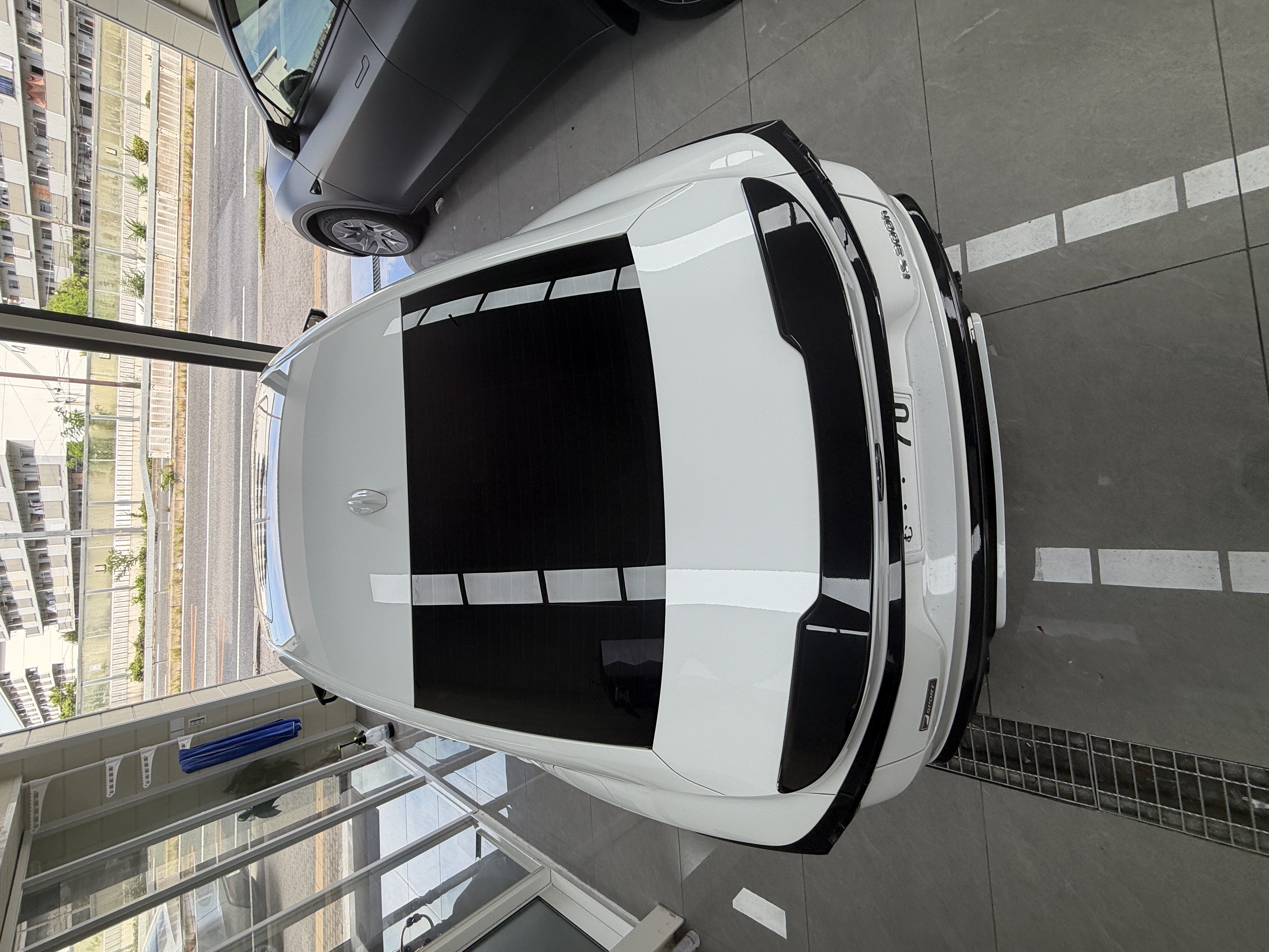 Lexus IS300h ルーフ全体 施工前