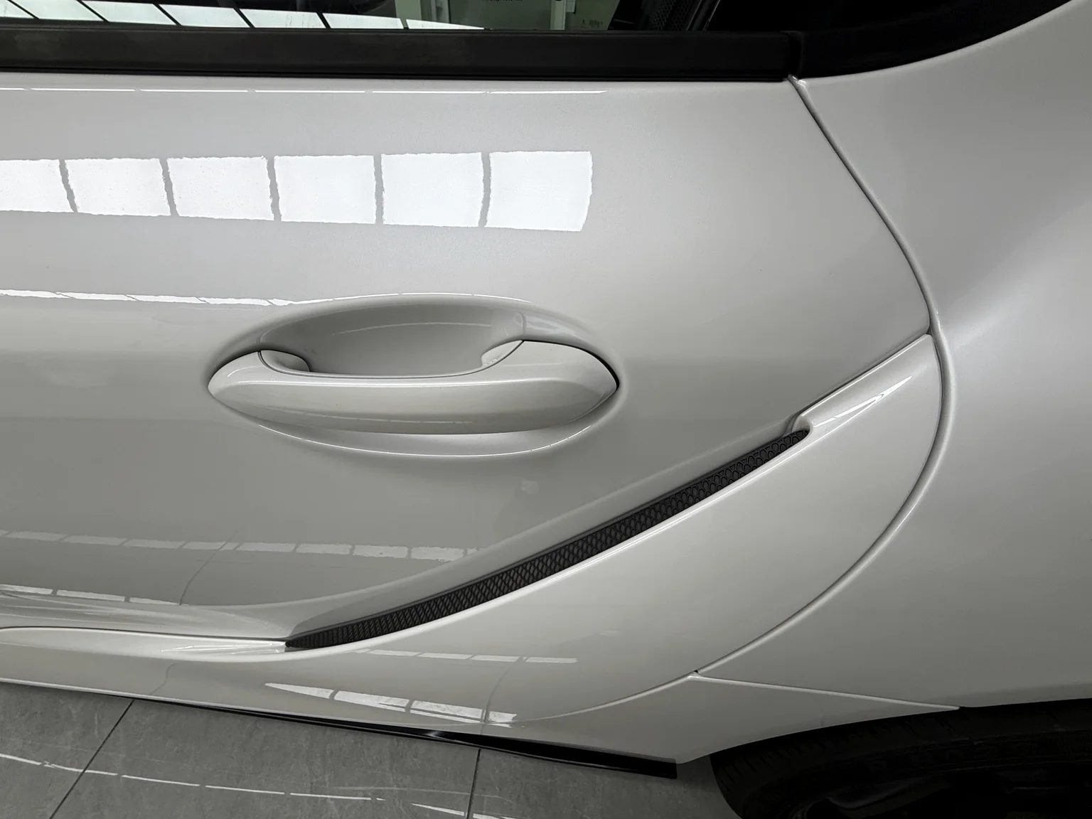 Toyota GR Supra clear PPF installation detail by EISUI WRAP in Osaka